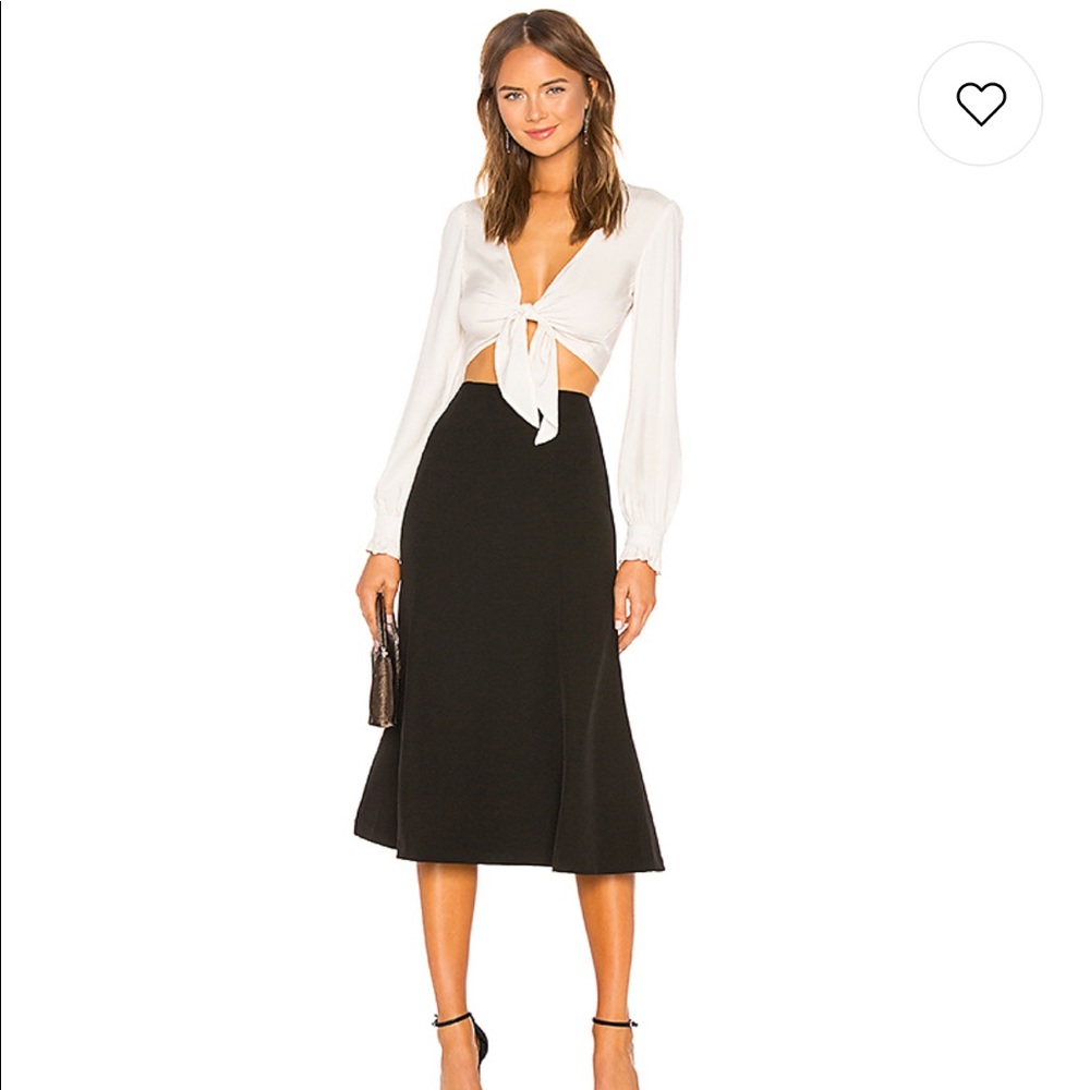 L'Academie skirt NEW The Bonnie Skirt in Black M